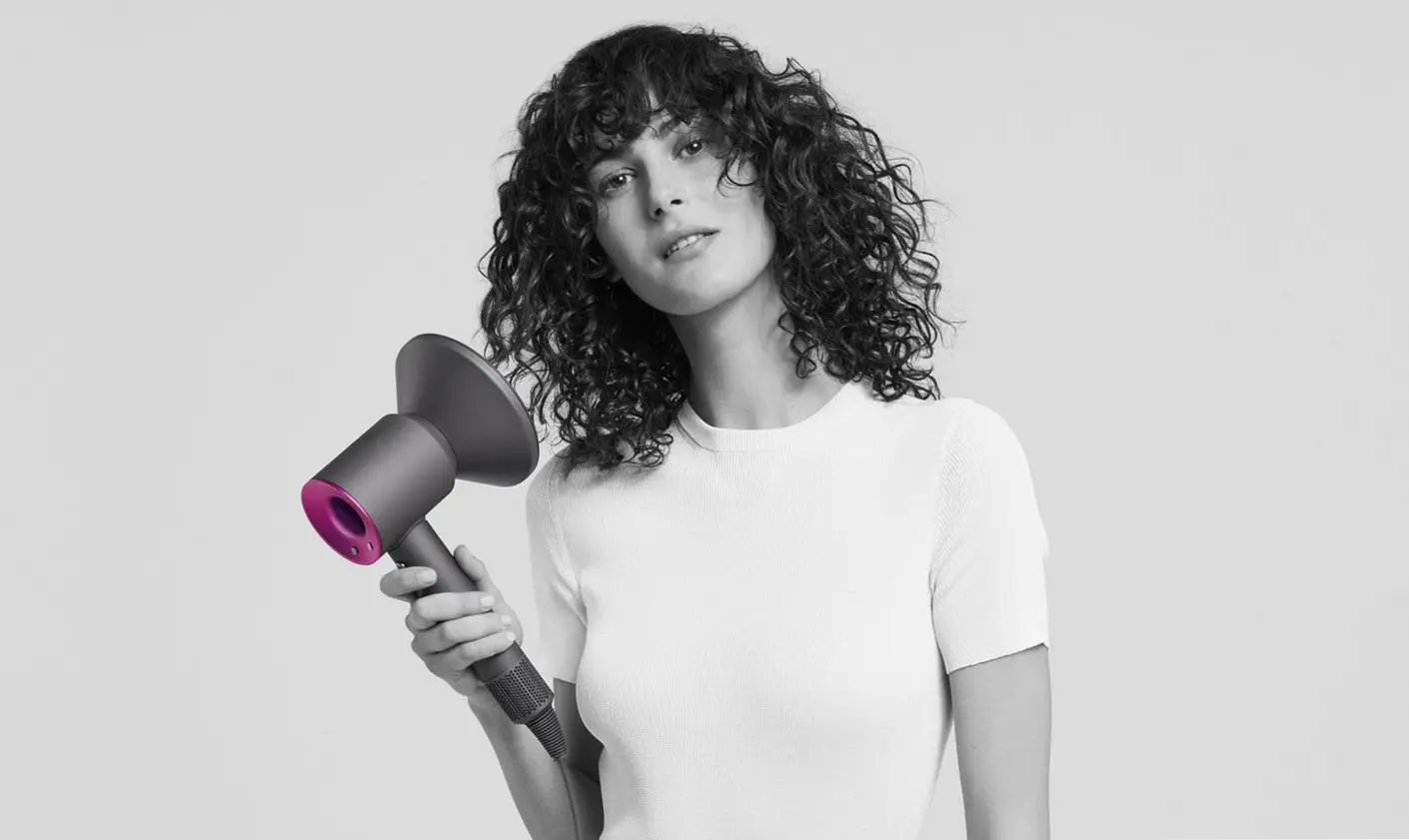 Suszarka do włosów Dyson Supersonic HD07 stal/fuksja